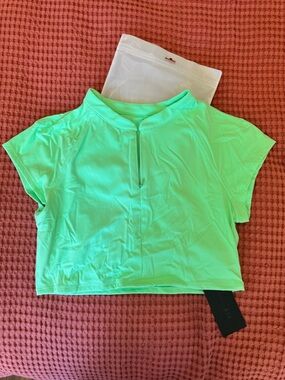 Alphalete Aurora Green KDM Bra